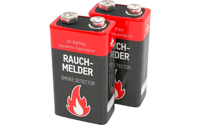 Ansmann Alkaline E Block Rauchmelder Batterie 9V 2 Stück 1 Ansmann Alkaline E Block Rauchmelder Batterie 9V 2 Stück