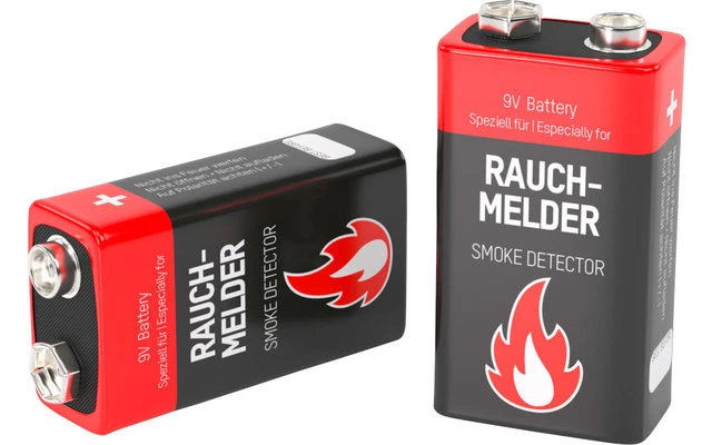 Ansmann Alkaline E Block Rauchmelder Batterie 9V 2 Stück 2 Ansmann Alkaline E Block Rauchmelder Batterie 9V 2 Stück – Bild 2