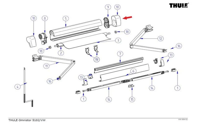 Thule Endkappen Passend Zu Omnistor 5102 1 Thule Endkappen Passend Zu Omnistor 5102