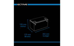 Ective LC 100 BT LT 12V LiFePO4 Lithium Versorgungsbatterie -Fiamma Verkaufs-Shop 588615 4276603