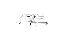 Busvorzelt Travellife Texel Air Suncanopy