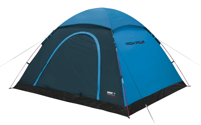 High Peak Monodome XL Freistehendes Einfachdach Kuppelzelt 4 Personen Blau/grau 1 High Peak Monodome XL Freistehendes Einfachdach Kuppelzelt 4 Personen Blau/grau