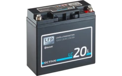ECTIVE LC 20L BT LiFePO4 Lithium Versorgungsbatterie Mit Bluetoothmodul 12 V 20 Ah