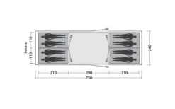 Easy Camp Huntsville Twin 800 Tunnelzelt Für 8 Personen 13 Easy Camp Huntsville Twin 800 Tunnelzelt Für 8 Personen -Fiamma Verkaufs-Shop 782504 5172620