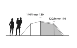 Outwell Earth 2 Doppelbeschichtetes Zelt 12 Outwell Earth 2 Doppelbeschichtetes Zelt -Fiamma Verkaufs-Shop 790742 5217254